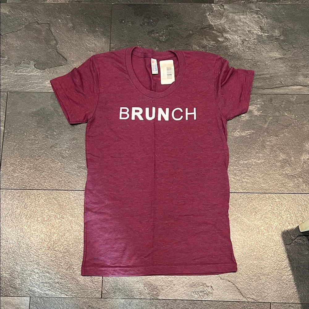 American Apparel Maroon Tee